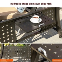 Extérieur Double Chaise À Bascule Hamac Internet Célébrité Étanche Sunproof Loisirs Balançoire Suspendue pour La Maison Villa Jardin Patio