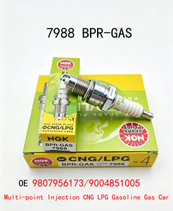 Candela d'Accensione NGK BPR-GAS 7988 all'Ingrosso, Speciale per Auto <span class=keywords><strong>a</strong></span> Iniezione Multipoint CNG, <span class=keywords><strong>GPL</strong></span> e Benzina - Product Image 1