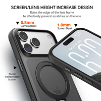Coque magnétique pivotante Q8 pour iPhone 18 Pro Max, protection anti-chute pour iPhone 17 Pro Max LZ199