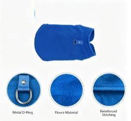 Wholesale Custom Color <b>Warm</b> Thick Cheap Pet Clothes <b>Dog</b> Fleece <b>Coat</b> - Product Image 3