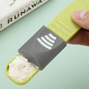 Gadget <span class=keywords><strong>de</strong></span> cocina para hornear, medición ajustable <span class=keywords><strong>de</strong></span> doble cabeza, plástico WPC, cuchara medidora <span class=keywords><strong>de</strong></span> café y <span class=keywords><strong>sal</strong></span>, herramientas <span class=keywords><strong>de</strong></span> medición para hornear - Product Image 6