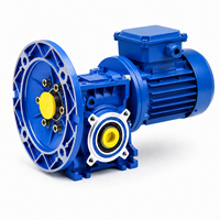 Réducteur à vis sans fin série NMRV, boîte de vitesses compacte avec moteur électrique pour machines industrielles, directement de l'usine