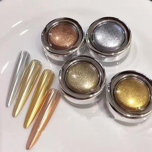 Xi Fei Huigong ARMOR Zhen Huan เล็บสี่สีผงกระจกวิเศษพร้อมวัสดุโลหะสไตล์พระราชวัง - Product Image 5