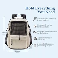 Mochila Unisex Personalizada de Gran Capacidad para Ordenador de Negocios, Material Vaquero Impermeable con Letras para Estudiantes Profesionales