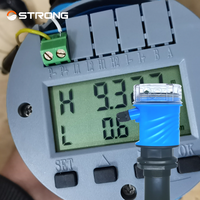 Jauge de niveau à ultrasons avec sortie RS485 Modbus RTU, indice de protection IP68, matériau ABS pour la transmission à distance des réservoirs d'huile, pressions variées