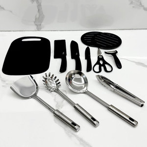 <strong>Multi</strong>-purpose Stainless Steel <strong>Cookware</strong> Set With Cooking Utensil Set <strong>Cookware</strong> Sets Kitchen Tool Cooking Pots and Pans Frying Pan - Product Image 5