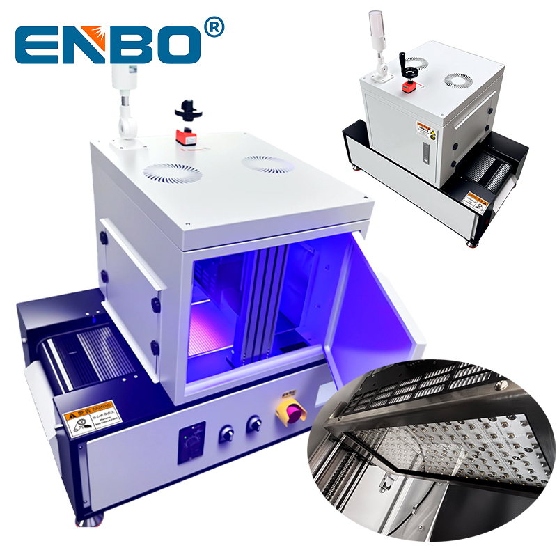 Portable LED UV Curing System for UV Paint in Car-Rearview Mirror with a Touch Screen 395nm