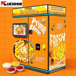 Máquina expendedora de papas fritas para negocios, máquina expendedora de pollo frito en oferta, máquina expendedora de papas fritas para cocina, máquina expendedora de papas fritas móvil - Product Image 4