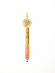 Stylo gel mignon avec roue rotative, design de plateau tournant pour les choix alimentaires quotidiens, recharge, écriture fluide, encre bleue en plastique 0,5 mm pour l'école - Product Image 3