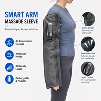 Masajeador Portátil Inteligente Inalámbrico de Compresión de Aire para Brazo y Mano con Control Remoto para Relajación Muscular