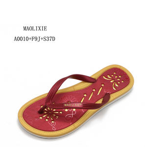 <span class=keywords><strong>Tongs</strong></span> personnalisées d'usine, élégantes, dorées, en papier, pour femmes - Product Image 5