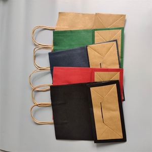 Wholesale New Products High Quality Fancy Pure White Shopping Kraft <b>Paper</b> Bag With Twisted Handles - Product Image 2