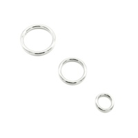 Cincin O Logam Padat Tanpa Sambungan, Berbagai Ukuran, Warna & Logo Sesuai Pesanan, untuk Aksesoris Perlengkapan Tali Tas & Ransel