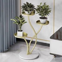 Support de Pot de fleur blanc à 5 niveaux, présentoir de plantes en métal