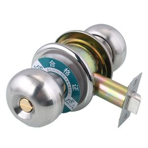 Roeasy 5791 Rvs Cilindrische Deurknop <span class=keywords><strong>Lock</strong></span> Voor Slaapkamer Deurslot - Product Image 2