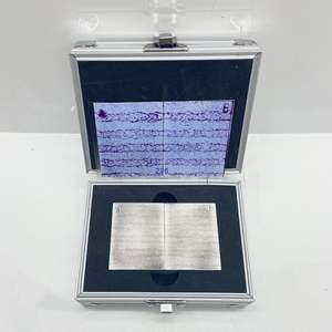 ASTM E165 NDT Blok Uji aluminium retak pengujian penetrasi pewarna YM-A Aloi aluminium - Product Image 3