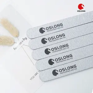 Özel ambalaj çift taraflı tırnak törpüsü <span class=keywords><strong>100</strong></span> irmik düz zımpara Zebra tırnak manikür dosyaları - Product Image 5