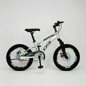 Vélo tout-terrain pour enfants avec selle confortable réglable, couleurs tendance, freins à <span class=keywords><strong>disque</strong></span> avant et arrière, idéal pour la conduite en extérieur - Product Image 2