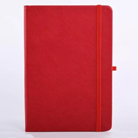 A5 organisateur en cuir PU personnalisé à couverture rigide Pages numérotées planificateur personnalisé carnet de notes Agenda Journal avec bande élastique
