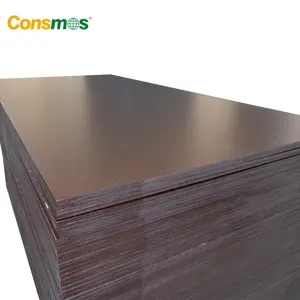 Cheap Price 2440*1220*18 mm Use In Construction concrete form f17 black film faced plywood