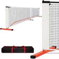 OEM et vente en gros de filet de pickleball portable pliable de 22 pieds pour l'entraînement, la compétition, les installations sportives intérieures et extérieures