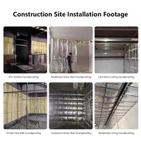 Rouleau d'isolation en laine de verre à prix d'usine pour la construction résidentielle à grande échelle