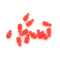 EU020-01050 Joint d'étanchéité en silicone rouge à fil unique pour connecteur automobile