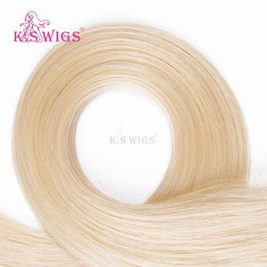 Extensions de cheveux KSWIGS Premium Classic Tape Ins, cheveux humains vierges, lisses et soyeux, invisibles, cuticules intactes, qualité salon. - Product Image 4