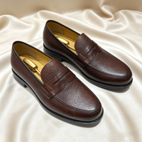 Chaussures en cuir respirantes pour hommes, mocassins, chaussures habillées en cuir, chaussures de gentleman