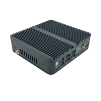 Mini Computadora Intel N100 Pequeña con 4 Puertos Gigabit Ethernet, 4*USB2.0+2*USB3.0, Soporte para SSD, HD+DP, DDR4 32GB, Compatible con JP/EU/US/CN