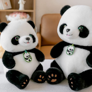 Peluche Panda Géante Super Douce de Haute Qualité 27-80cm, Jouet Anti-Stress, Cadeau pour la Saint-Valentin - Product Image 5