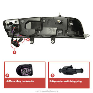 Feux arrière LED fumés transparents DK Motion pour <span class=keywords><strong>Audi</strong></span> <span class=keywords><strong>R8</strong></span> 5.2t 2008-2016 ABS étanches - Product Image 6