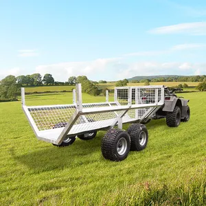 New Offroad ATV Timber Utility Trailer / ATV Log Trailer Tow Behind