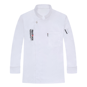 Camicia da Lavoro Unisex Personalizzata a Maniche Lunghe, Giacca da <span class=keywords><strong>Chef</strong></span> con Motivo, Uniforme per <span class=keywords><strong>Ristorante</strong></span> e Hotel, Polo da Cameriere e <span class=keywords><strong>Chef</strong></span> per Uomo e Donna - Product Image 2