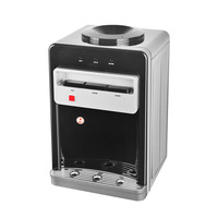Distributeur d'eau de bureau chaud/froid 550W avec réservoir en acier inoxydable, refroidissement électronique, compact, mini, pour la maison, la cuisine, le bureau