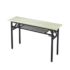 Table pliante longue et simple en métal pour bureau à domicile, <span class=keywords><strong>conférence</strong></span>, formation, <span class=keywords><strong>salle</strong></span> à manger, <span class=keywords><strong>location</strong></span> <span class=keywords><strong>de</strong></span> <span class=keywords><strong>salle</strong></span>, stand <span class=keywords><strong>de</strong></span> marché nocturne, dortoir - Product Image 5
