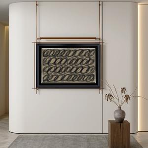 10mm personalizzabile in metallo antico asta di illuminazione per la moderna elegante pittura decorativa astratta per soggiorno sala da tè - Product Image 5