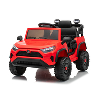 Voiture électrique pour enfants avec télécommande 2.4G, grande autonomie, rechargeable, sous licence, 12V 24V