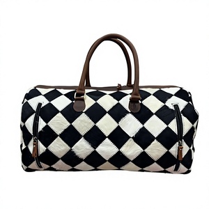 B S International 100% Genuine Cowhide Leather Vintage Unisex <b>Light</b> Weight Fashionable Football Design Large Travel Storage Bag - Product Image 4