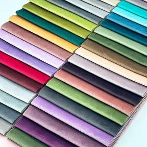 Accessoires de tête de lit en tissu velours respirant multicolore Holland Plain Plush Babyface pour la maison - Product Image 4