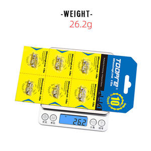 Toopro-<span class=keywords><strong>Cadena</strong></span> de acero de enlace rápido para bicicleta, 6-7-8/9/<span class=keywords><strong>10</strong></span>/11/12 <span class=keywords><strong>velocidades</strong></span>, 6 pares de eslabones faltantes para <span class=keywords><strong>SHIMANO</strong></span>, piezas plateadas para bicicleta - Product Image 4