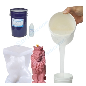 Economische borstelbare tin-uithardende <span class=keywords><strong>RTV</strong></span>-<span class=keywords><strong>silicone</strong></span> voor verticale oppervlakken en grote sculpturen, vloeibare tweedelige gietkwaliteit - Product Image 3