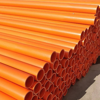 Goulotte de câblage MPP DN75 DN90 DN125 DN180 SN16 en polypropylène modifié 12m pour usage municipal ISO9001