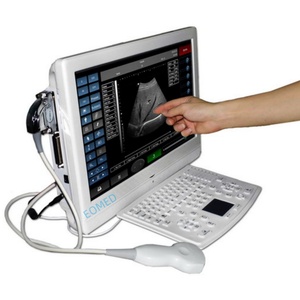 Échographe à écran tactile haute performance, écran LED 18,5 pouces, design élégant, appareil d'échographie noir et blanc vétérinaire BW08 - Product Image 1