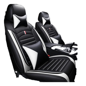 EKR Set Completo Unico di Lusso per Tutte le Stagioni, Coprisedili Auto in Pelle Rosa Carino e Femminile con Cuscino, Garanzia di 2 Anni - Product Image 1