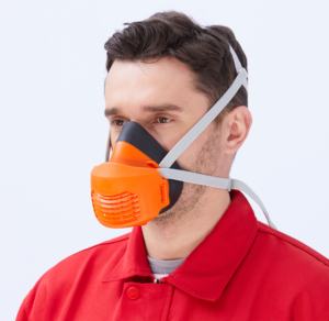 Masker Gas Setengah Wajah Haigu HG-501 yang Dapat Digunakan Kembali dengan Bahan TPE dan Perlindungan Anti-Debu Buatan China, Dapat Disesuaikan, Penjualan Grosir - Product Image 4