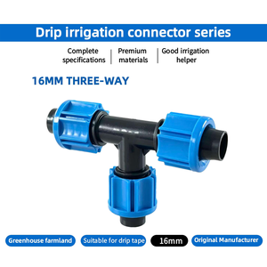 50% de réduction sur les accessoires et raccords pour l'irrigation goutte à goutte, raccords pour tuyaux d'irrigation goutte à goutte, connecteurs de ruban d'irrigation goutte à goutte avec valve 16 mm - Product Image 6