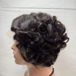 Perruque à base de dentelle française légère et superposée, haute densité, avec racine naturelle pré-épilée, <span class=keywords><strong>cheveux</strong></span> de bébé, <span class=keywords><strong>couleur</strong></span> mixte, transparente, longue, <span class=keywords><strong>pour</strong></span> usage quotidien - Product Image 1