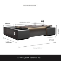 Bureau de direction modulaire en forme de L moderne - Mobilier commercial