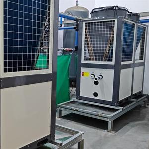 Industrial Air Source Heat Pump Unit Titanium <b>Tube</b> High Temperature <b>Heating</b> System 380V R-410A Energy Saving - Product Image 1